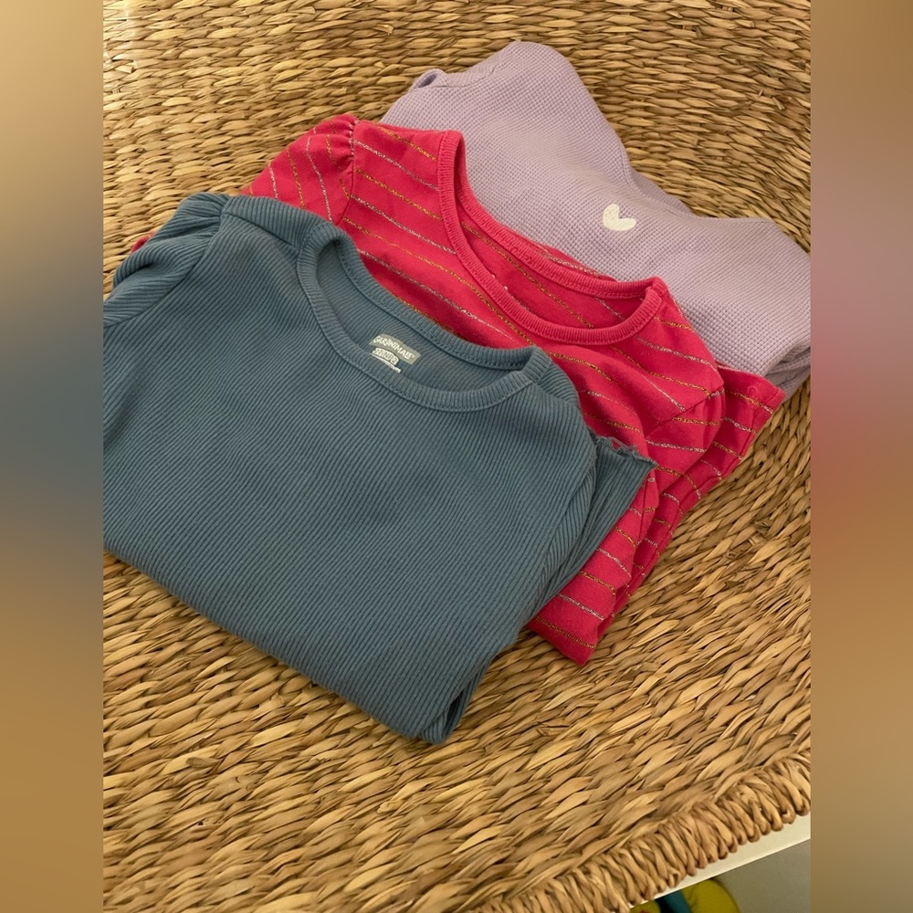 Toddler H&M and Garanimals long sleeve shirts